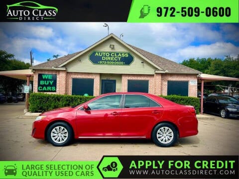 2014 Toyota Camry for sale at Auto Class Direct in Plano TX