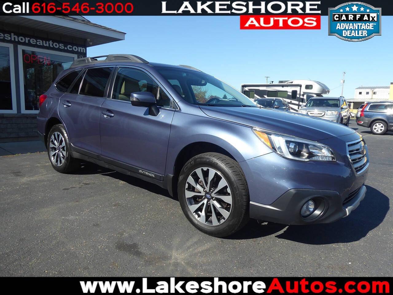 2017 Subaru Outback for sale at Lakeshore Autos in Holland, MI