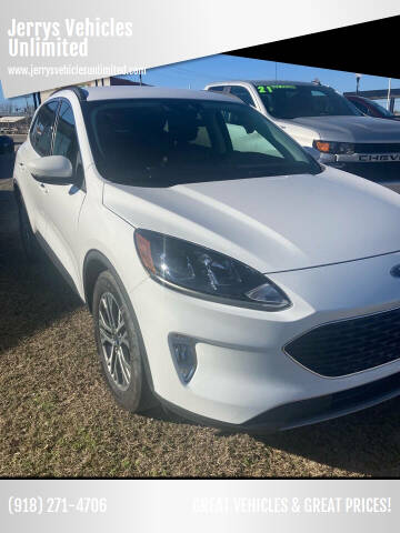2021 Ford Escape for sale at Jerrys Vehicles Unlimited in Okemah OK