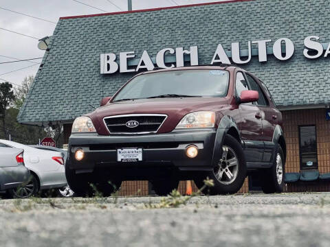 2003 Kia Sorento for sale at Beach Auto Sales in Virginia Beach VA