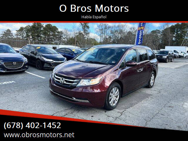 2015 Honda Odyssey for sale at O Bros Motors in Marietta GA