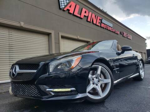 2014 Mercedes-Benz SL-Class for sale at Alpine Motors Certified Pre-Owned in Wantagh NY