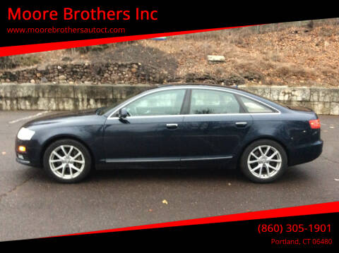 2009 Audi A6 for sale at Moore Brothers Inc in Portland CT