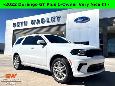 2022 Dodge Durango for sale at Seth Wadley Chevy Perry in Perry OK