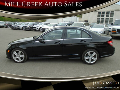 2010 Mercedes-Benz C-Class for sale at Mill Creek Auto Sales in Youngstown OH