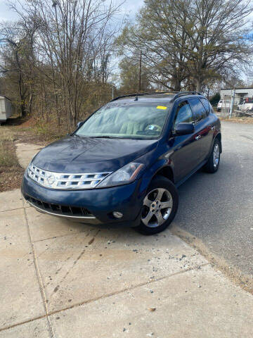 2005 Nissan Murano for sale at Concord Auto Mall in Concord NC