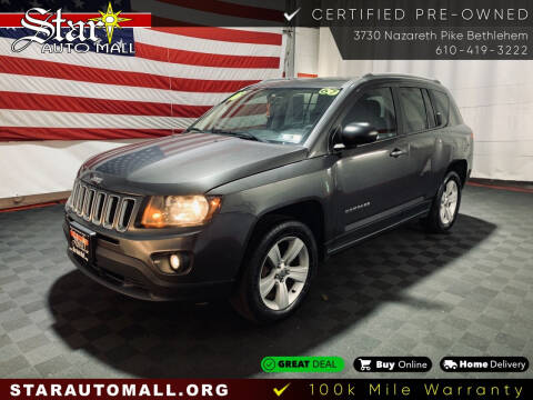 2016 Jeep Compass for sale at Star Auto Mall in Bethlehem PA