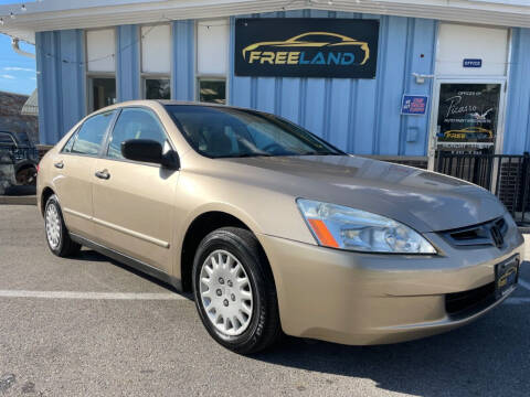 2005 Honda Accord for sale at Freeland LLC in Waukesha WI