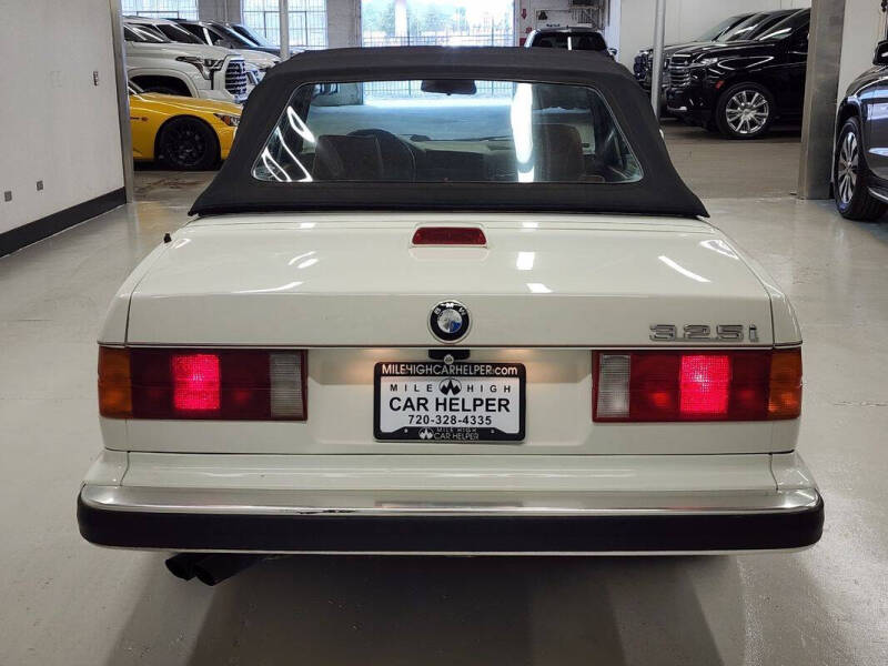 1987 BMW 3 Series 325i