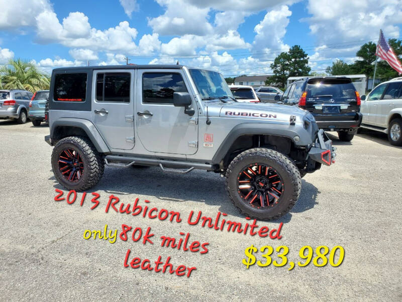 2013 Jeep Wrangler Unlimited for sale at Rodgers Enterprises in North Charleston SC