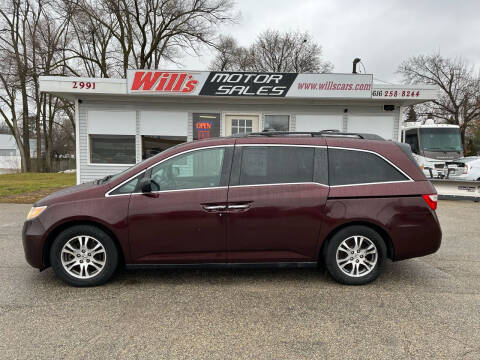 2012 Honda Odyssey for sale at Will's Motor Sales in Grandville MI