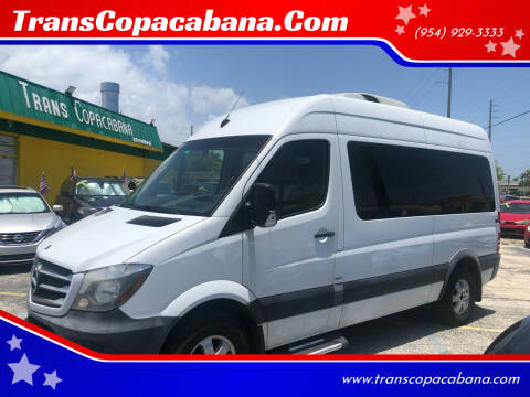 2014 Mercedes-Benz Sprinter for sale at TransCopacabana.Com in Hollywood FL