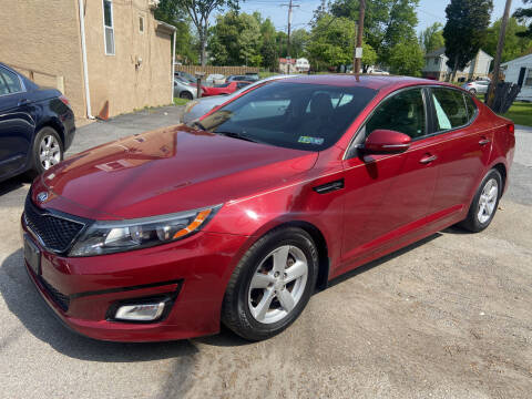 2014 Kia Optima for sale at GALANTE AUTO SALES LLC in Aston PA