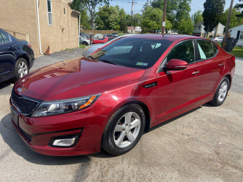 2014 Kia Optima for sale at GALANTE AUTO SALES LLC in Aston PA