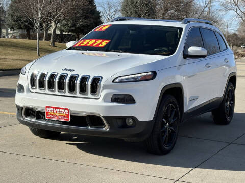 2014 Jeep Cherokee for sale at SOLOMA AUTO SALES in Grand Island NE
