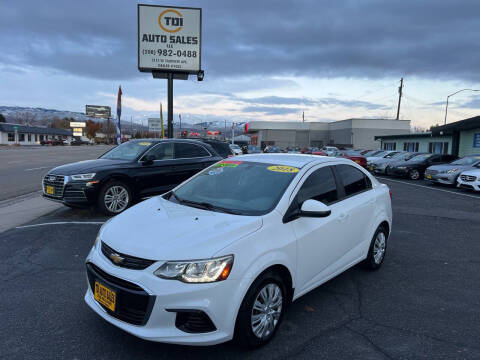 2018 Chevrolet Sonic for sale at TDI AUTO SALES in Boise ID