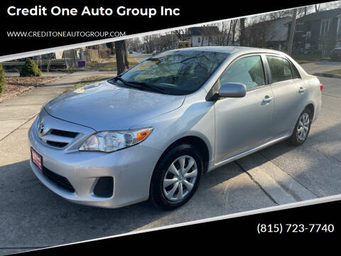 2011 Toyota Corolla for sale at Credit One Auto Group inc in Joliet IL
