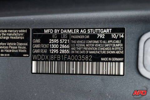 2015 Mercedes-Benz S-Class S 550 4MATIC