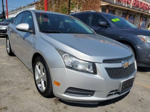 2013 Chevrolet Cruze for sale at USA Auto Brokers in Houston TX