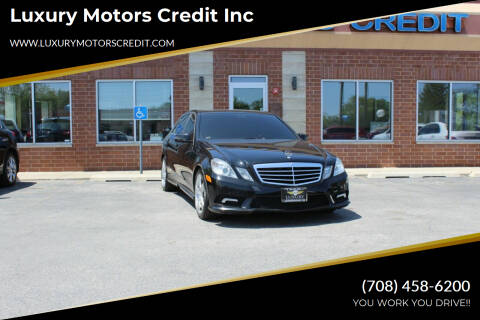2011 Mercedes-Benz E-Class for sale at Luxury Motors Credit Inc in Bridgeview IL