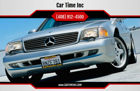 2001 Mercedes-Benz SL-Class for sale at Car Time Inc in San Jose CA