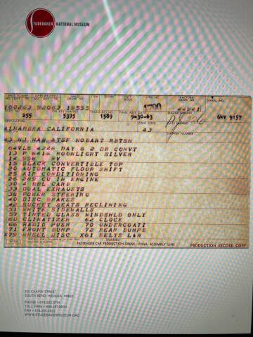 1964 Studebaker Daytona