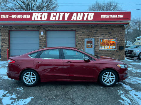 2016 Ford Fusion for sale at Red City  Auto in Omaha NE