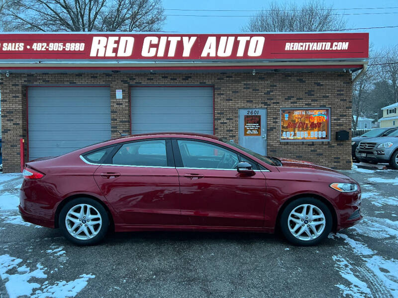 2016 Ford Fusion for sale at Red City  Auto in Omaha NE