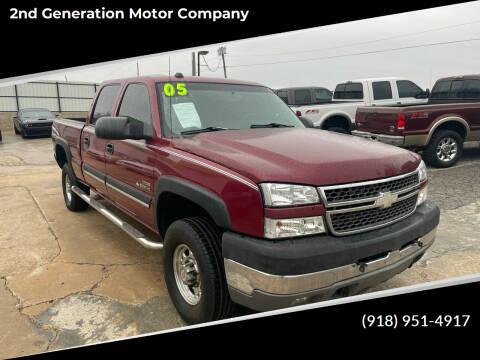 2005 Chevrolet Silverado 2500HD for sale at 2nd Generation Motor Company in Tulsa OK