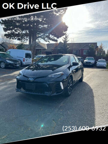 2018 Toyota Corolla for sale at OK Drive LLC in Federal Way WA