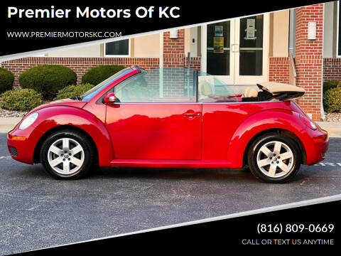 2007 Volkswagen New Beetle Convertible for sale at Premier Motors of KC in Kansas City MO