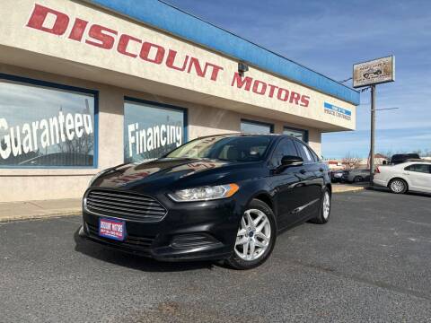 2016 Ford Fusion for sale at Discount Motors in Pueblo CO