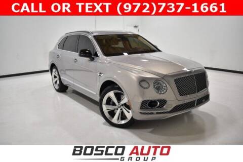 2017 Bentley Bentayga for sale at Bosco Auto Group in Flower Mound TX