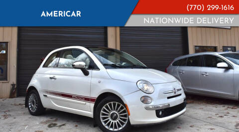 2015 FIAT 500c Lounge