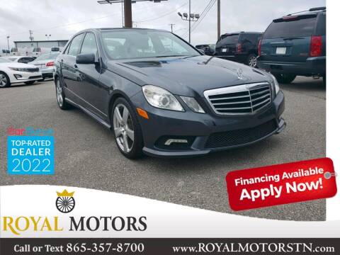 2011 Mercedes-Benz E-Class for sale at ROYAL MOTORS LLC in Knoxville TN