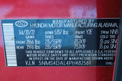 2023 Hyundai Santa Fe Limited