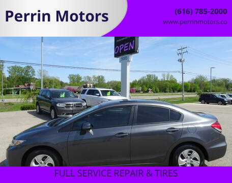 2013 Honda Civic for sale at Perrin Motors in Comstock Park MI