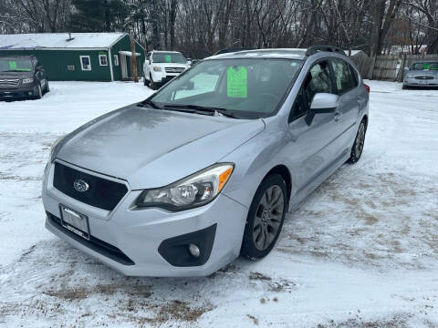 2012 Subaru Impreza for sale at Northwoods Auto & Truck Sales in Machesney Park IL