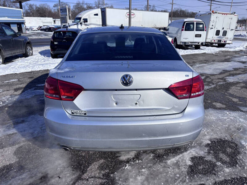 2012 Volkswagen Passat SE PZEV