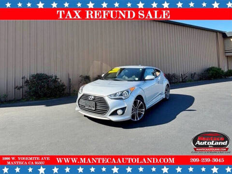 2016 Hyundai Veloster for sale at Manteca Auto Land in Manteca CA
