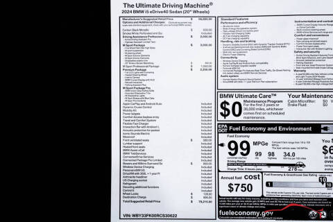 2024 BMW i5 eDrive40