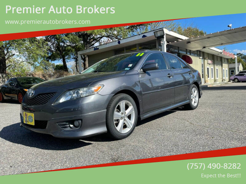 2011 Toyota Camry for sale at Premier Auto Brokers in Virginia Beach VA