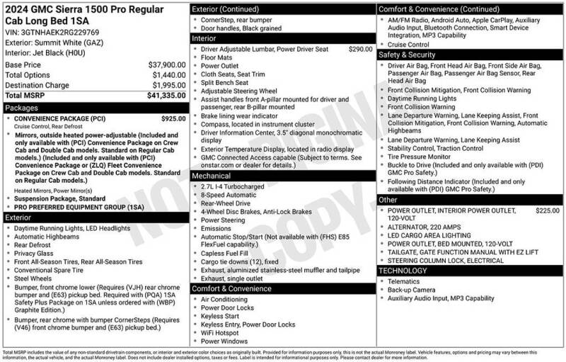 2024 GMC Sierra 1500