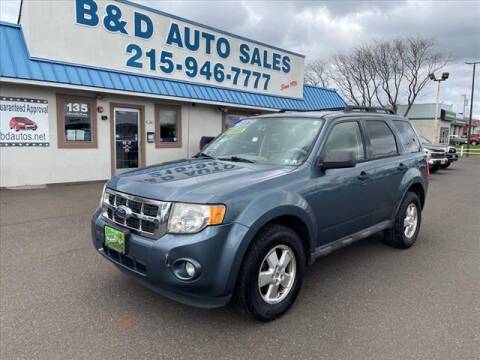 2011 Ford Escape for sale at B & D Auto Sales Inc. in Fairless Hills PA