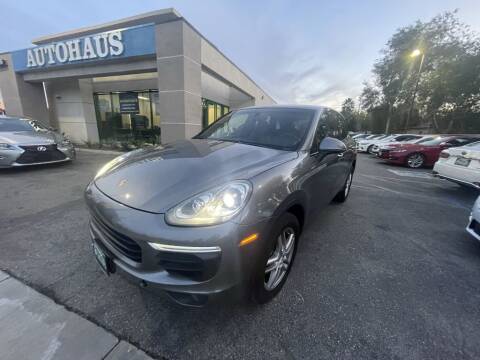 2016 Porsche Cayenne for sale at AutoHaus in Colton CA