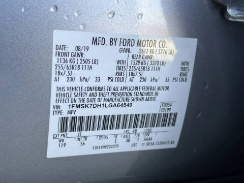 2020 Ford Explorer XLT