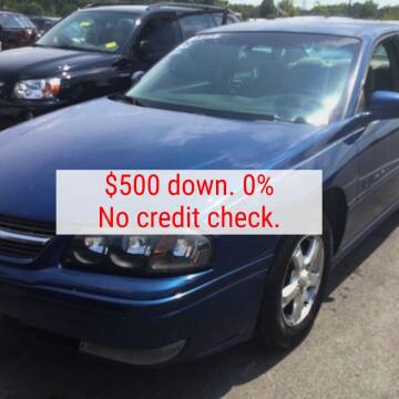 2004 Chevrolet Impala for sale at D & J AUTO EXCHANGE in Columbus IN
