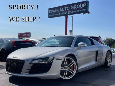 2008 Audi R8 for sale at Divan Auto Group in Feasterville Trevose PA