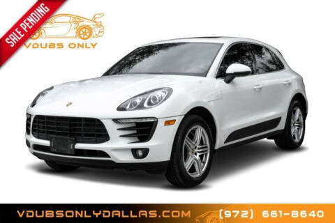 2017 Porsche Macan for sale at VDUBS ONLY in Plano TX