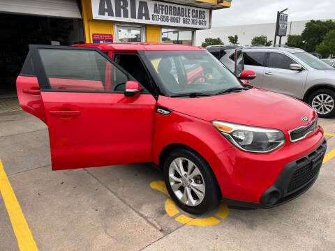 2014 Kia Soul for sale at Aria Affordable Cars LLC in Arlington TX